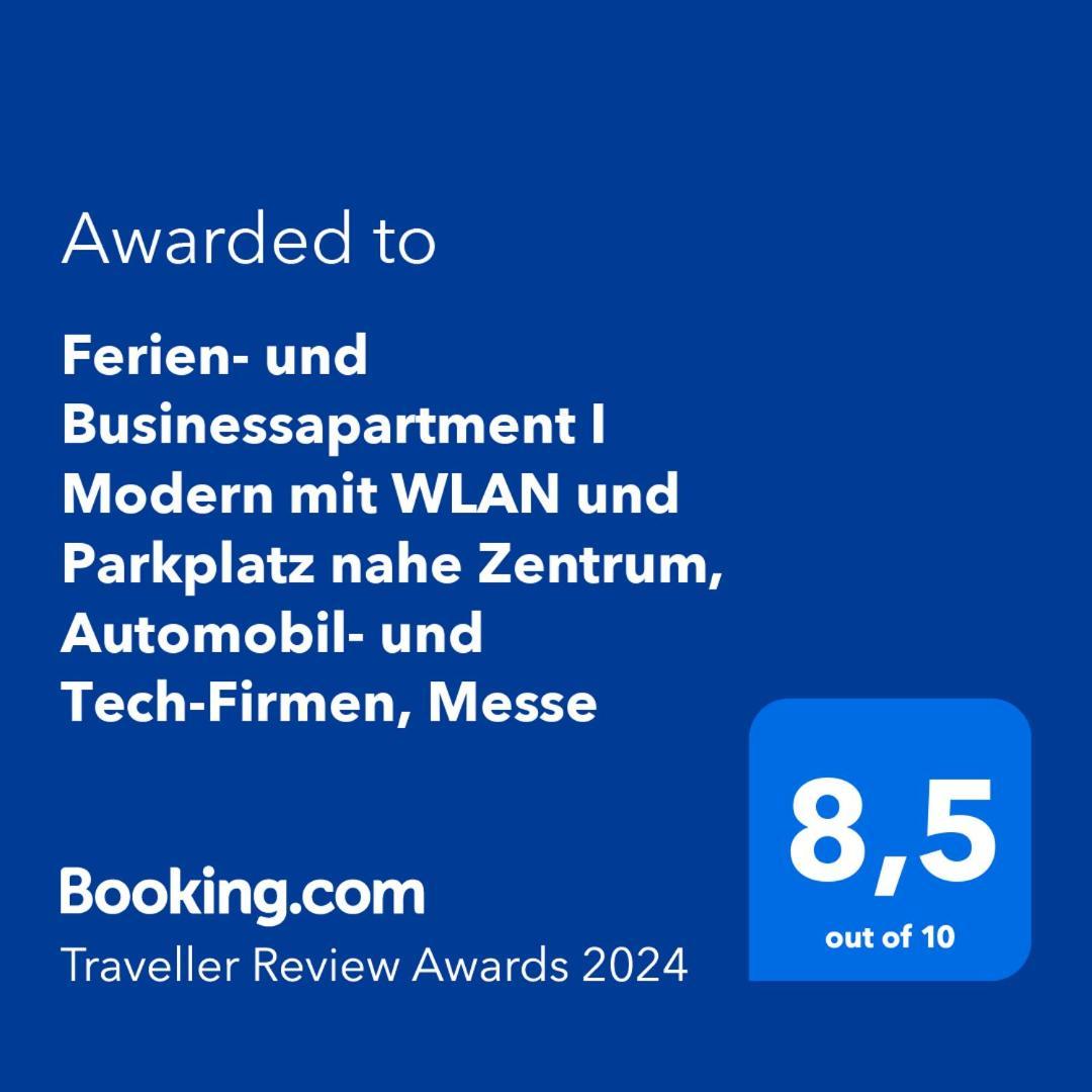Ferien- Und Businessapartment I Modern Mit Wlan Und Parkplatz Nahe Zentrum, Automobil- Und Tech-Firmen, Messe Renningen Exteriör bild